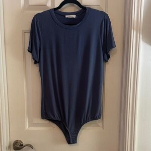Gilli tee shirt body suit stone blue XL